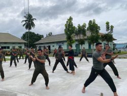 ‎Kodim 1204/Sanggau Gelar Latihan Pencak Silat Militer