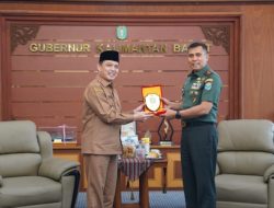 Rajut Harmoni Pangdam XII/Tpr Perkuat Sinergitas Dengan Gubernur Dan Pejabat Forkopimda