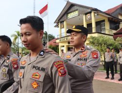 Waka Polres Ketapang Pimpin Gaktiblin Personel Polres Ketapang