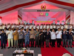 Sinergi Wujudkan Prestasi Polda Kalbar Hadiri Pelantikan Pengurus KONI Kalbar Masa Bakti 2025-2029