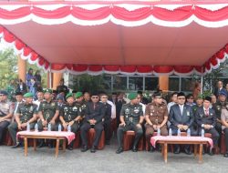‎Kasiintel Kasrem 121/Abw Hadiri Upacara Peringatan Hari Ulang Tahun (HUT) Ke-69 Pemerintah Provinsi Kalimantan Barat