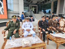 Mewakili Kapolres Ketapang Kabag SDM Hadiri Kegiatan Upacara Dalam Rangka Peringatan HUT Ke- 69 Prov Kalbar