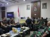 Danrem 121/Abw Silaturahmi Ke Kantor Wilayah BEA Dan Cukai Kalimantan Bagian Barat