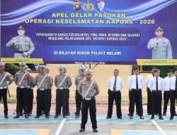 Polres Melawi Gelar Apel Pasukan Operasi Keselamatan Kapuas 2026, Tekan Angka Kecelakaan Jelang Idul Fitri