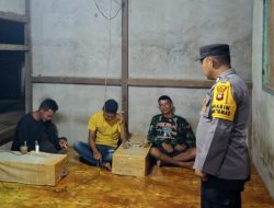 Cegah Pencurian Dan Kasus Menonjol Bhabinkamtibmas Polres Melawi Intensifkan KRYD Dan Himbauan Kamtibmas