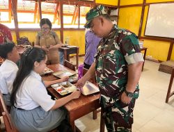 Koramil 1204-04/Kembayan Hadiri Launching Program Makan Bergizi Gratis Di Kecamatan Kembayan