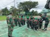 Anggota Kodim 1206/Putussibau Latih PBB TK Kartika Jaya Kodim Putussibau
