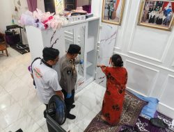 Respon Cepat Pamapta Polres Melawi Datangi TKP Pencurian di Desa Paal