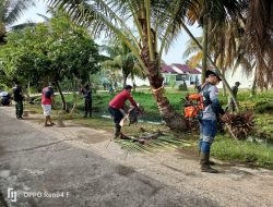 Jaga Kebersihan Lingkungan Prajurit Dan Keluarga Kodam XII/Tpr Gelar Korve Massal