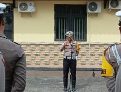 Operasi Keselamatan Kapuas 2026 Polres Melawi Mengamankan 108 Knalpot Brong AKP Pipit Tidak Ada Toleransi