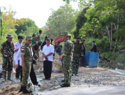 ‎Tinjau Pelaksanaan TMMD Ke-127 Danrem 121/Abw Berikan Dampak Positif Yang Berkelanjutan Bagi Masyarakat