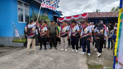 Pasandi Kodim 1206/Psb Ikuti Jalan Sehat Memperingati Hari Jadi Perumda Tirta Uncak Kapuas TA. 2026