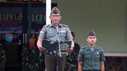 Pasipers Kodim 1206/Psb Tegaskan Komitmen Disiplin Prajurit Melalui Upacara Bendera Mingguan 