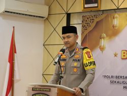 Gelar Buka Puasa Bersama Awak Media Polres Ketapang Santuni Anak Yatim Dan Santri Pondok Pesantren