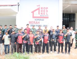 Pangdam XII/Tpr Tinjau Pembangunan Koperasi Merah Putih Motor Baru Ekonomi Desa Di Kubu Raya