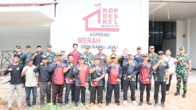 Pangdam XII/Tpr Tinjau Pembangunan Koperasi Merah Putih Motor Baru Ekonomi Desa Di Kubu Raya