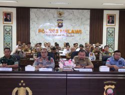 Polres Melawi Ikuti Zoom Meeting Rakor Linsek Idul Fitri 1447 H/2026 M Usung Tema Mudik Aman Keluarga Bahagia