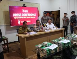 Polres Sintang Gelar Press Conference Ungkap Peredaran 59,85 Kg Sabu