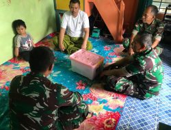 Dandim 1204/Sanggau Besuk Anggota Yang Sakit Wujud Kepedulian Dan Solidaritas Satuan