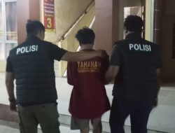 Tim Jatanras Polresta Pontianak Amankan Terduga Pelaku Pencurian HP Di Masjid As-Salam