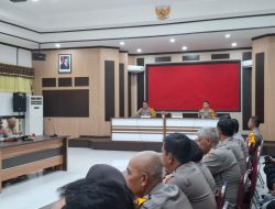 Jelang malam Parade Naga Bersinar Cap Go Meh 2577 Tahun 2026 Polresta Pontianak Gelar TFG Pengamanan