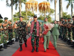 Pangdam XII/Tpr Sambangi Markas Beruang Tekankan Humanisme Di Bulan Suci