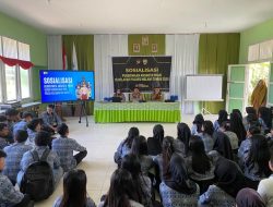 Polres Melawi Sosialisasikan Penerimaan Polri 2026 di SMAN 1 Belimbing