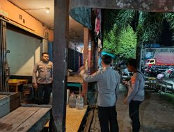 Sigap Tindaklanjuti Aduan Warga Layanan 110 Polres Sintang Tegur Kafe Putar Musik Berlebihan