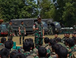 Siapkan Prajurit Di Medan Laga Pangdam XII/Tpr Pantau Langsung Latihan Tempur Yonif 645/Gty