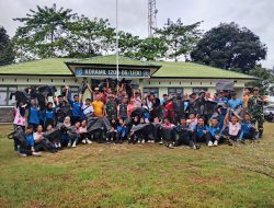 Aksi Jumat Bersih Kodim 1209/Bengkayang Wujudkan Lingkungan Ledo Yang Asri Dan Sehat