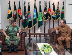 Pangdam XII/Tpr Terima Kunjungan Silaturahmi Bupati Dan Wakil Bupati Kubu Raya