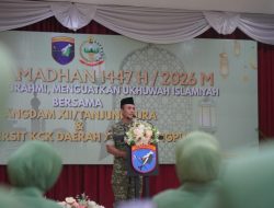 ‎Safari Ramadhan Bersama Pangdam XII/Tpr Danrem 121/Abw Dan Korem 121/Abw Berkomitmen Jadikan Ramadhan Sebagai Landasan Dalam Melaksanakan Tugas