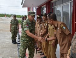 ‎Rangkaian Kunjungan Kerja Pangdam XII/Tpr Di Kabupaten Sintang Danrem 121/Abw Dampingi Pangdam Tinjau Pembangunan KDKMP