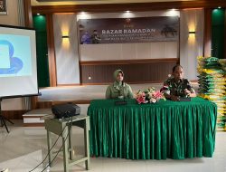 Kodim 1204/Sanggau Menggelar Kegiatan Bazar Ramadhan