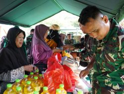 Bantu Ringankan Beban Masyarakat Kodam XII/Tpr Gelar Bazar Ramadhan Murah