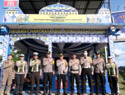Kapolres Sintang Cek Kesiapan Pos Pengamanan Jelang Idulfitri