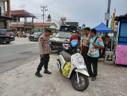Wujud Polisi Sahabat Masyarakat Patroli Siang Diselingi Dialog Hangat Dengan Warga