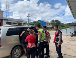 Piket Samapta Respon Cepat Laporan Warga Kecelakaan Honda Scoopy Dan Honda CRF Terjadi Di Sidomulyo Nanga Pinoh