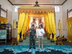 Kokohkan Silaturahmi Pangdam XII/Tpr Kunjungi Sultan Pontianak