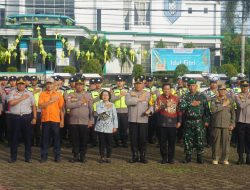 Pa Sandi Kodim 1206/Putussibau Hadiri Apel Kesiapan Pengamanan Malam Idul Fitri 1447 H