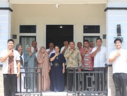 Dandim 1206/Putussibau Manfaatkan Momentum Lebaran Silaturahmi Ke Rumah Anggota