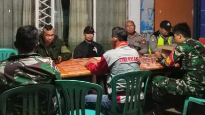 Koramil 1206-14 Bersama Polsek Hulu Gurung Siaga Ontime Di Pos Pengamanan Mudik Idul Fitri 1447 H