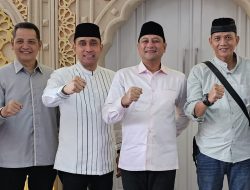 Hangat Dan Penuh Kebersamaan Awak Media Silaturahmi Idul Fitri 1447 H Di Kediaman Kapolda Kalbar