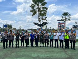 Kapolres Melawi Bersama Forkompimda Pantau Lokasi Wisata