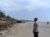 Polsek Kendawangan Perketat Pengamanan Pos Pam Lebaran 2026 Di Pantai Pasir Putih