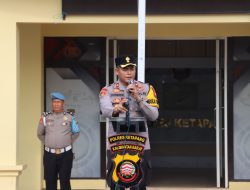 Wakapolres Ketapang Cek Kehadiran Personel Usai Cuti Lebaran Pastikan Kesiapan Pelaksanaan Tugas