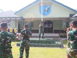 Meningkatkan Kemampuan Bela Diri Prajurit Kodim 1206/Psb Laksanakan Latihan Pencak Silat Militer Di Makodim