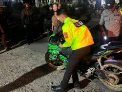 Polres Melawi Temukan Laka Lantas Di Tugu Juang 1