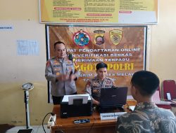 Kapolres Melawi Pantau Dan Berikan Semangat Kepada Casis Polri T.A 2026
