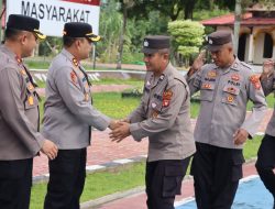 Kapolres Melawi Halal Bilhalal Bersama Personel